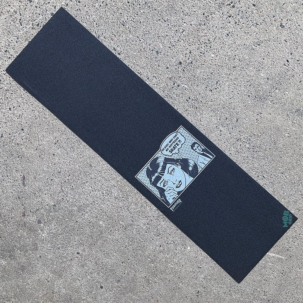 THRASHER BOYFRIEND SHEET 9in x 33in | 9インチ x 33インチ | ブラック | デッキテープ