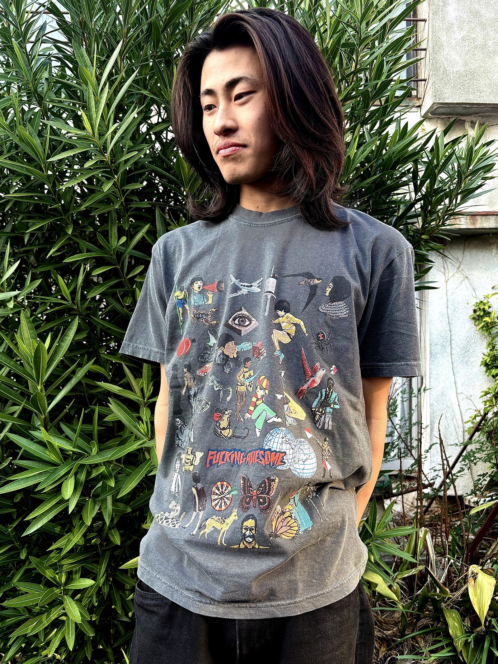 Yes this is my preferred reality ( ya dumb bitch ) Tee (Pepper)/ Tシャツ