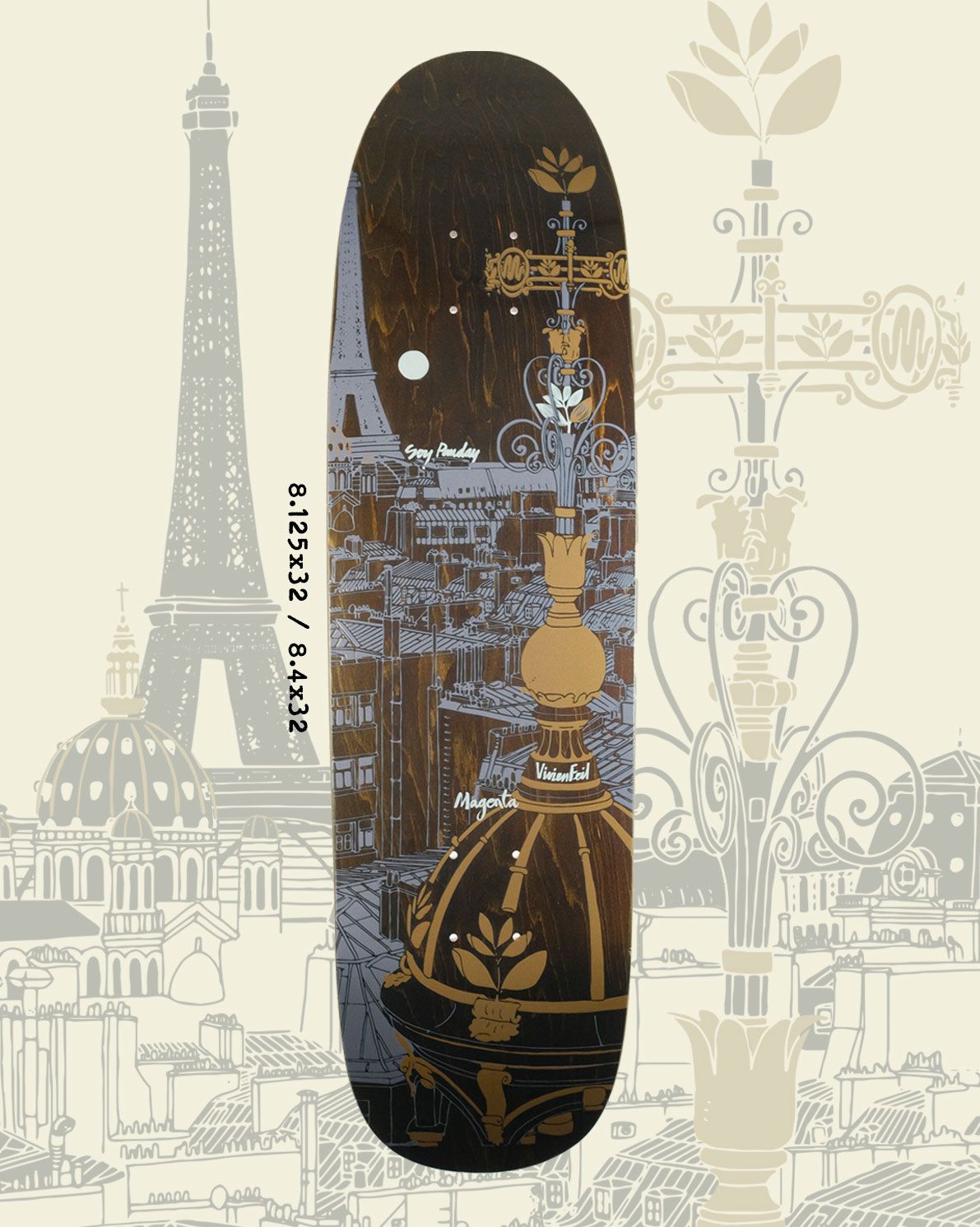 MAGENTA SKATEBOARDS - SOY PANDAY & VIVIEN FEIL ROOFTOP - 1992