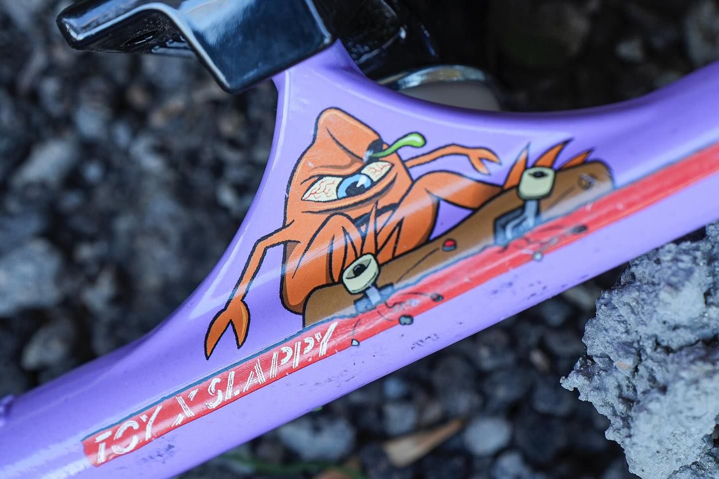 TOX X SLAPPY ST1 HOLLOW PURPLE/BLACK | 8.0 軽量 Hi | パープル/ブラック