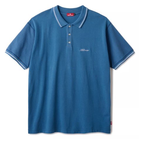 SCRIPT LOGO POLO SHIRT - JADE BLUE / ポロシャツ