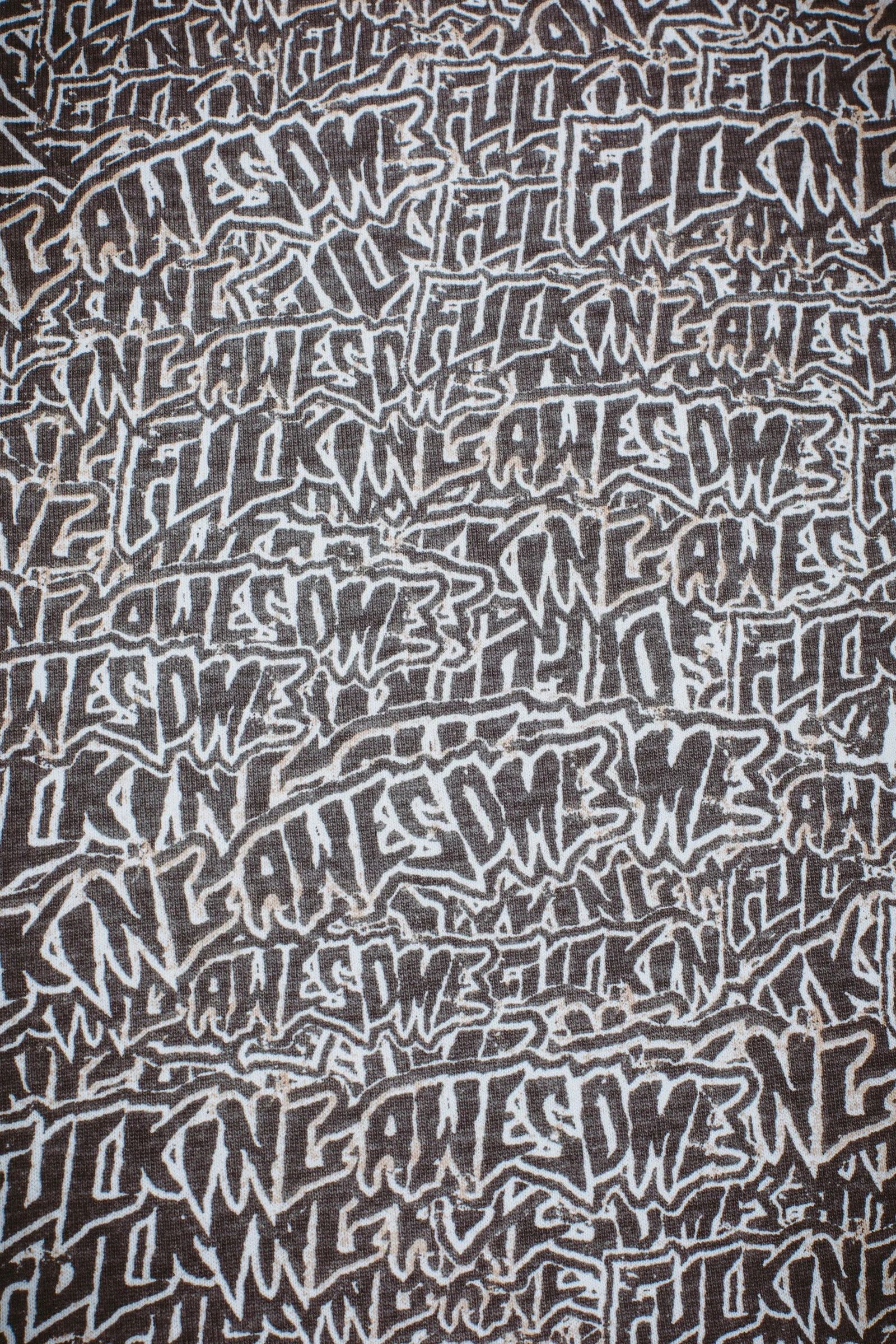 Burnt Sticker Stamp Tee / 半袖ティシャツ
