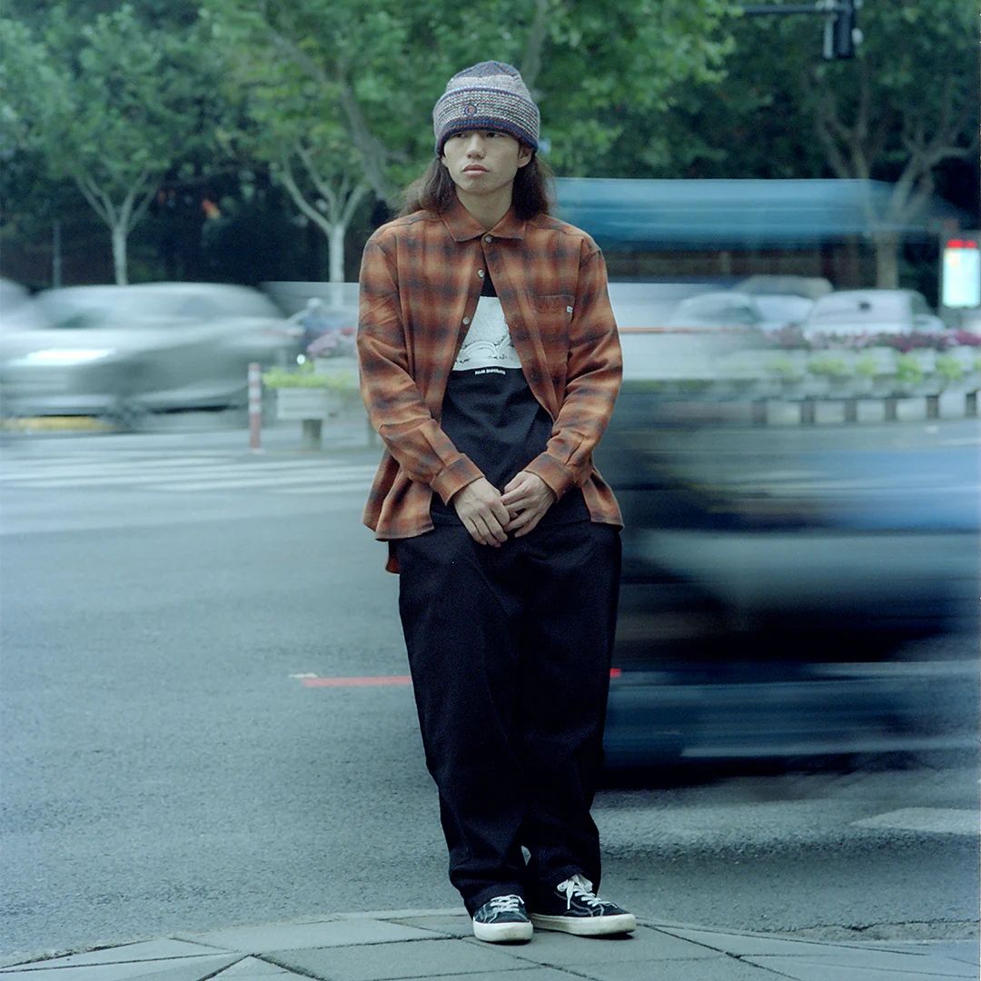 Polar skate co. George Beanie Blue/Orange / ビーニー