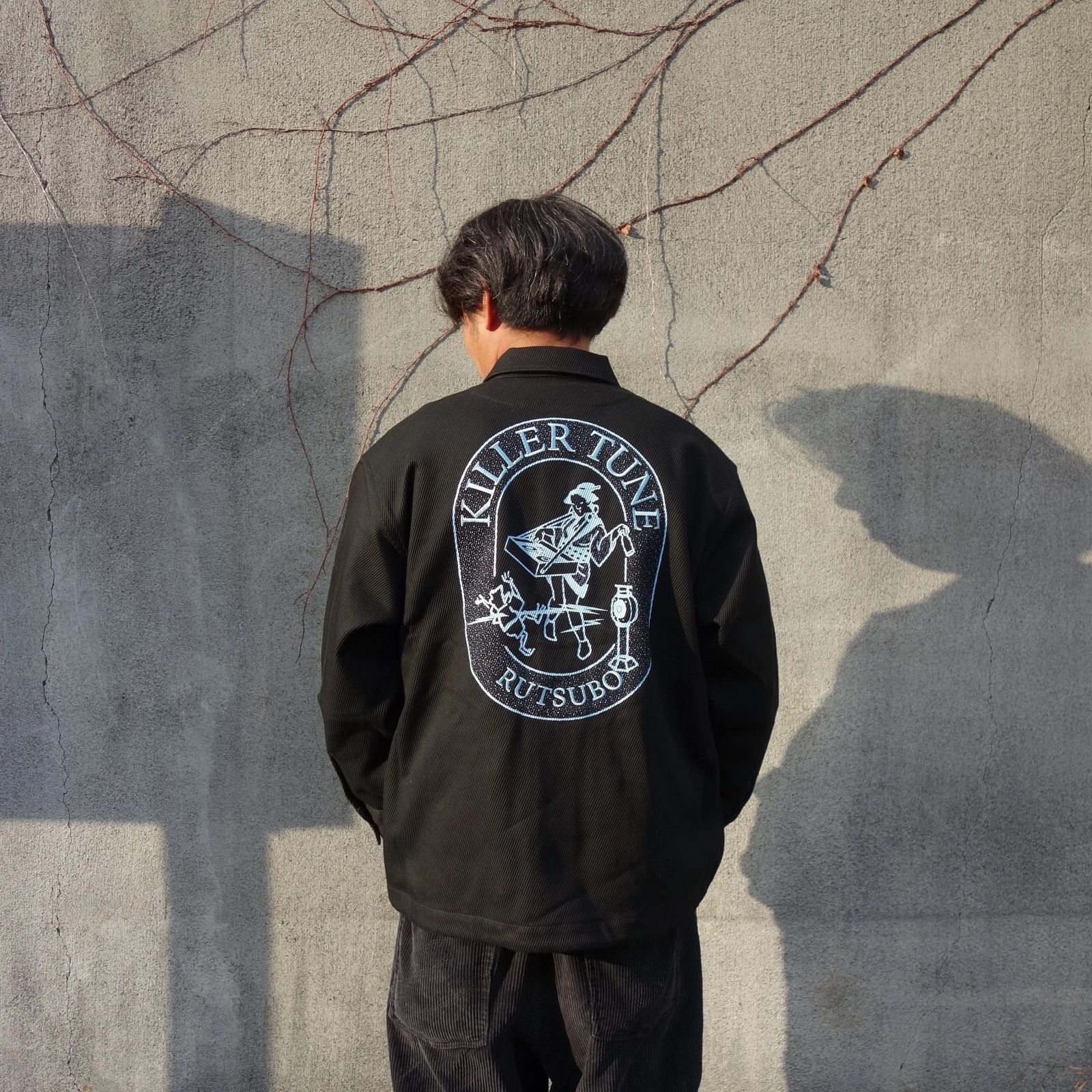 Killer tune cotton yarn dyed twill Jacket (RUTSUBO×YU SUDA ) / ジャケット