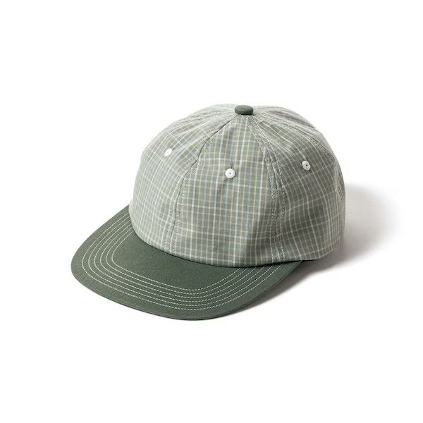 SAYHELLO Check Baseball Cap ( GREY CHECK ) / キャップ