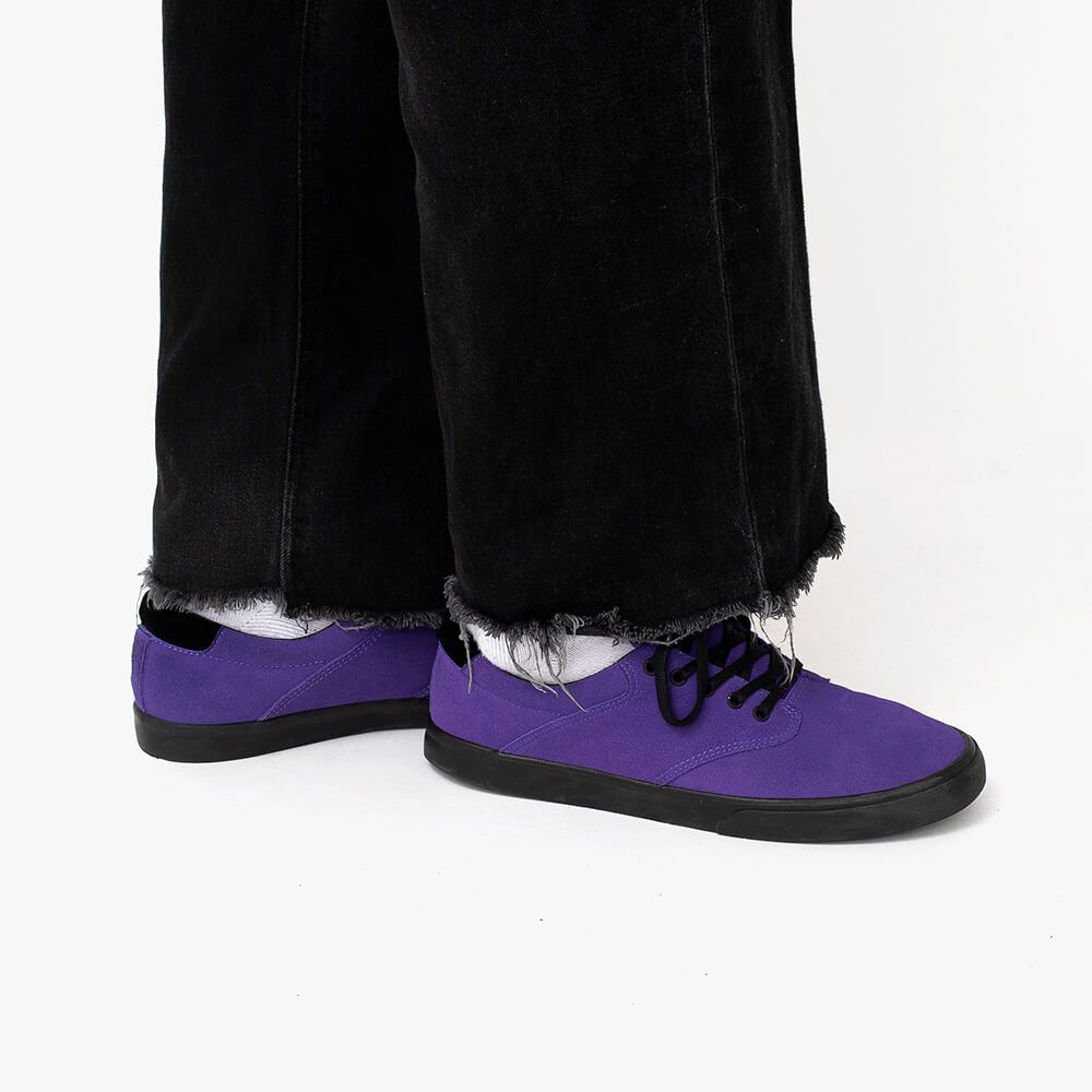 FILTER LEATHER PURPLE / BLACK シューズ