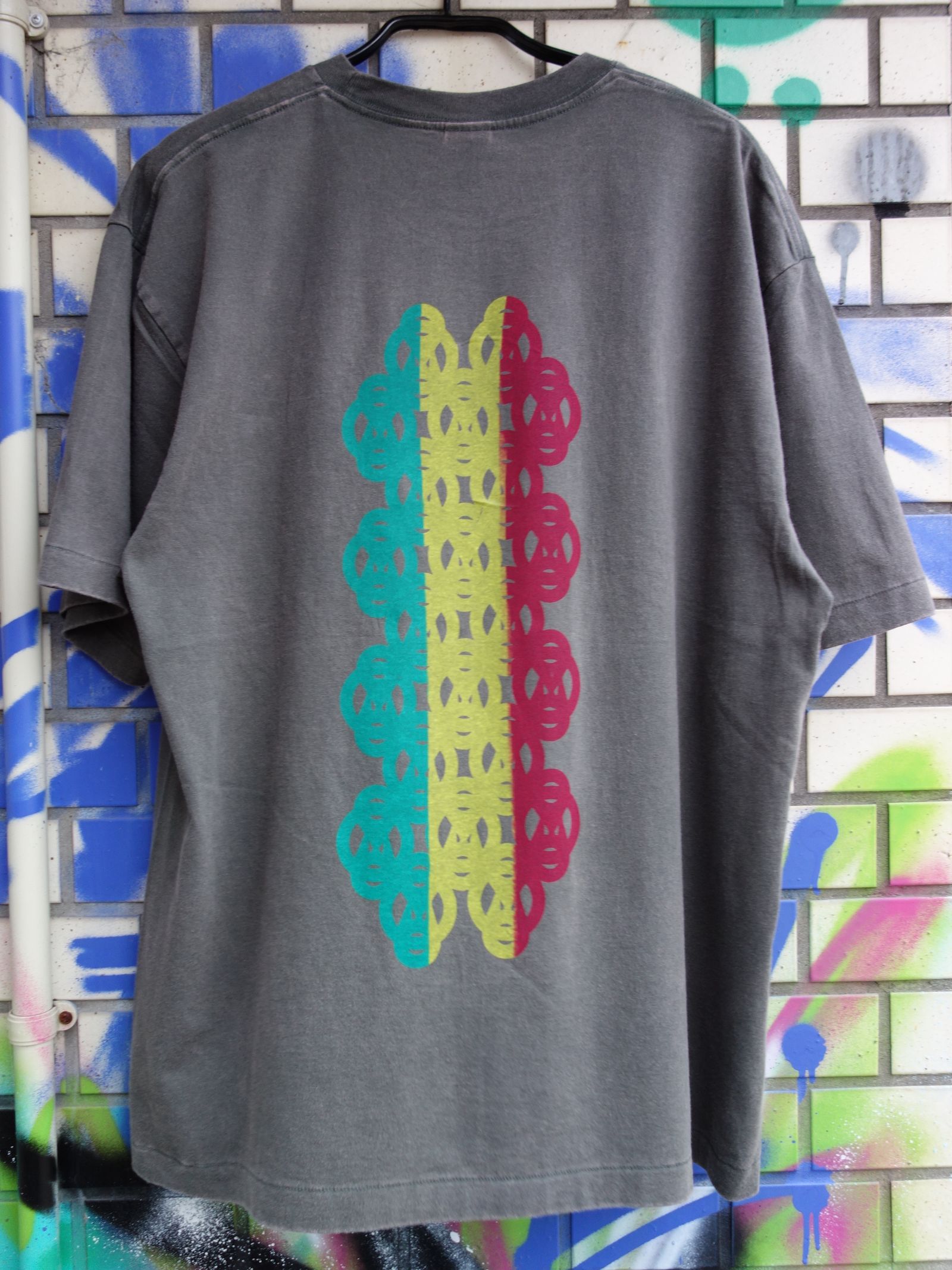 HEAL × メタルラスタ会議 /  Tシャツ フェードグレー ラスタ