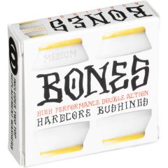BONES HARDCORE BUSHINGS MEDIUM WHITE (91A) | 91A (ミディアム) | ホワイト | ブッシュゴム