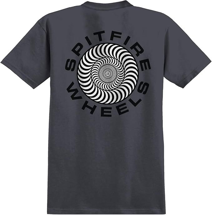SPITFIRE Classic '87 Swirl Fade Fill T-Shirt (CHARCOAL) / Tシャツ