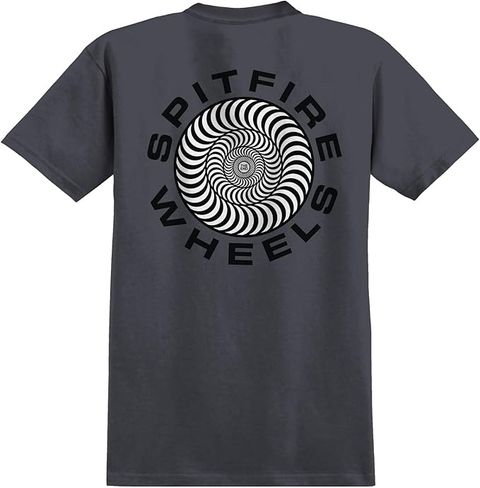 SPITFIRE Classic '87 Swirl Fade Fill T-Shirt (CHARCOAL) / Tシャツ