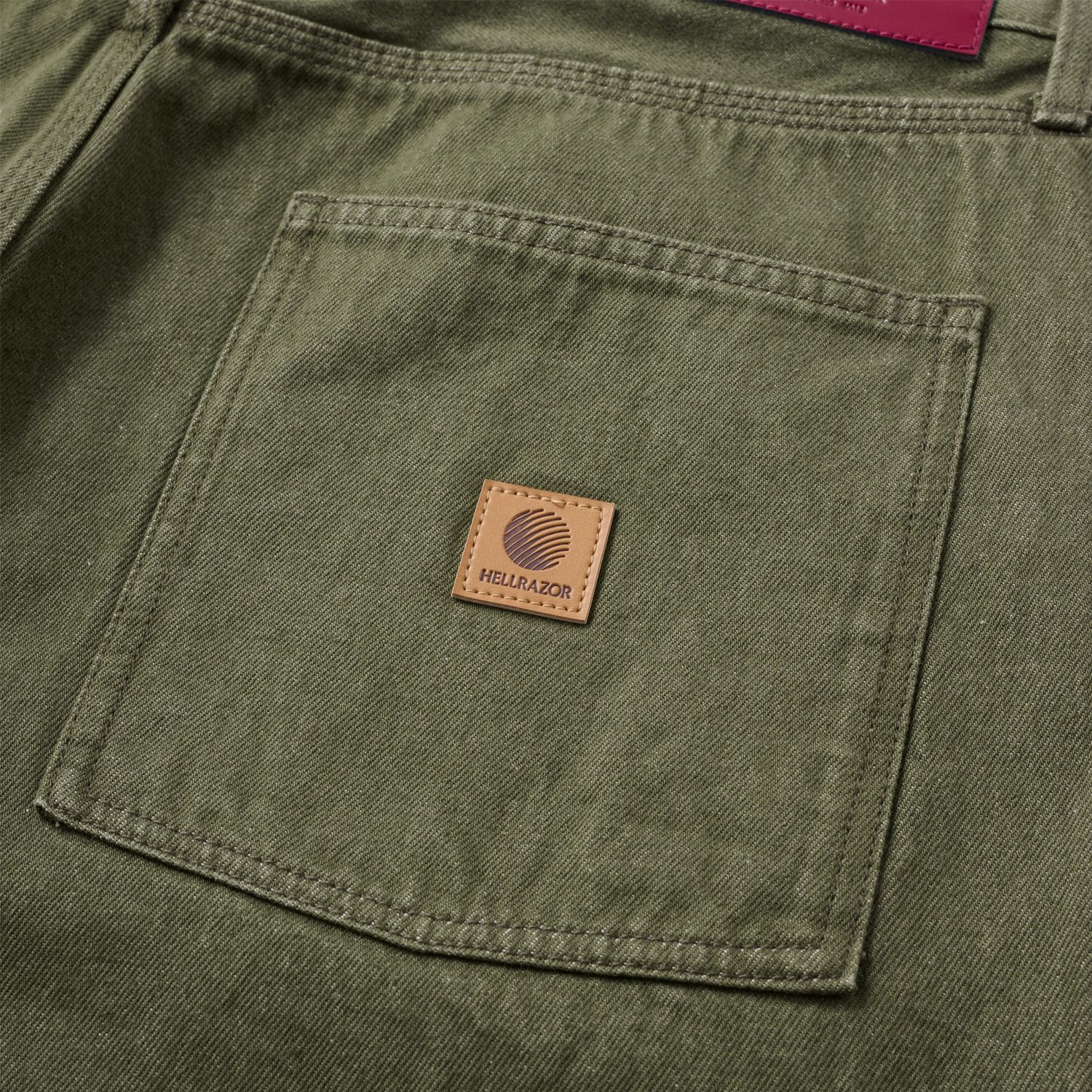 BAGGIE DENIM PANTS MOS GREEN / デニムパンツ