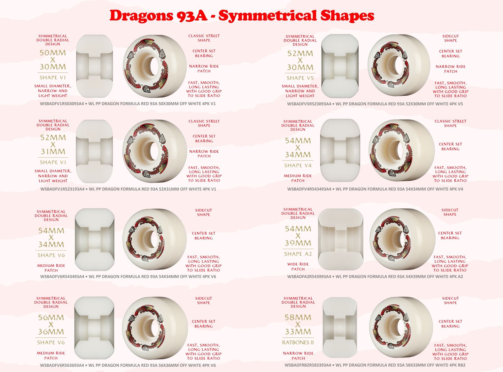 DRAGON FORMULA V1 | 93A (ハイブリッド) 52x31MM | ナチュラル