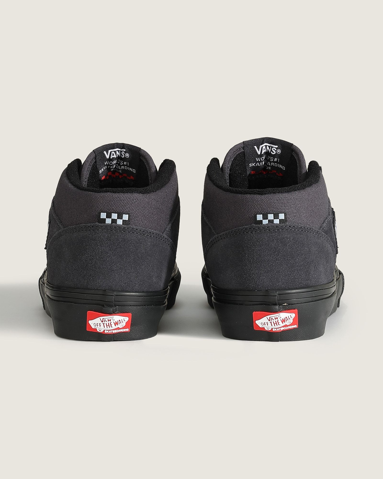 VANS SKATE HALF CAB - CHARCOAL / BLACK / シューズ