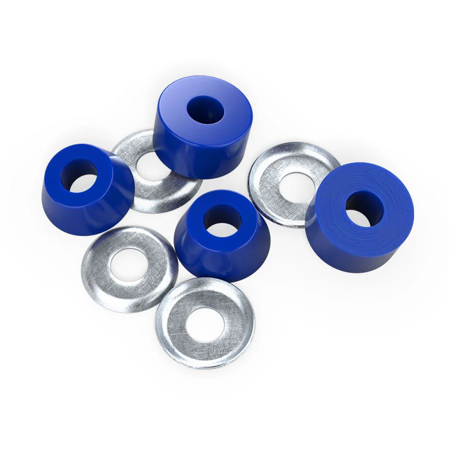 GENUINE PARTS STANDARD CYLINDER CUSHIONS MEDIUM HARD(92A) BX=4 SETS / スケボーブッシュゴム