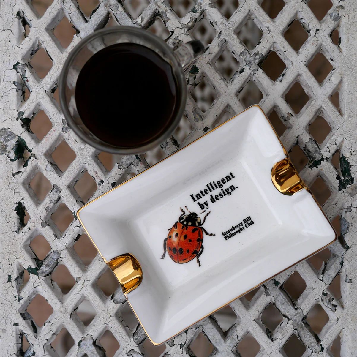 INTELLIGENT BY DESIGN CERAMIC TRAY/ トレイ