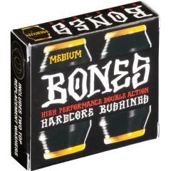 BONES HARDCORE BUSHINGS MEDIUM BLACK (91A) | 91A (ミディアム) | ブラック | ブッシュゴム