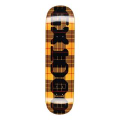 GX1000 FA25 OG LOGO TARTAN - YELLOW 8.375 x 32.25 / スケボーデッキ