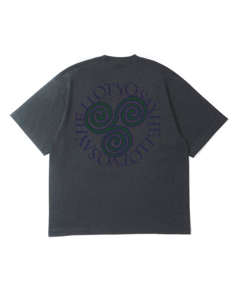Pigment Slap Logo Tee ( Pigment Black )/ Tシャツ