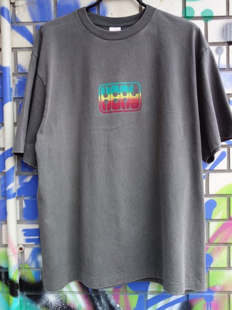 HEAL × メタルラスタ会議 /  Tシャツ フェードグレー ラスタ