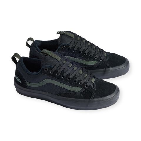 VANS SKATE OLD SKOOL 36+ Atiba black/dark green / シューズ