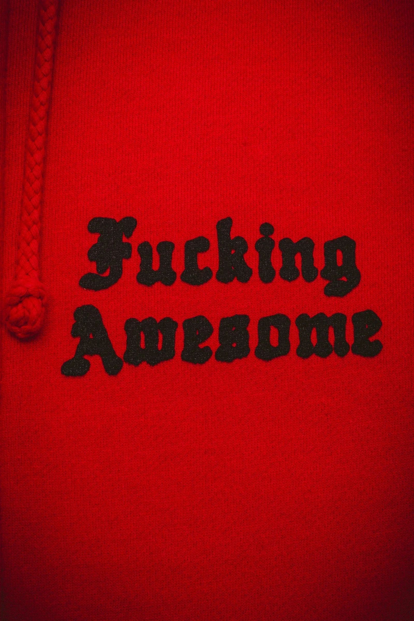 FUCKING AWESOME 14TH CENTURY ZIP HOODIE RED / ジップパーカー