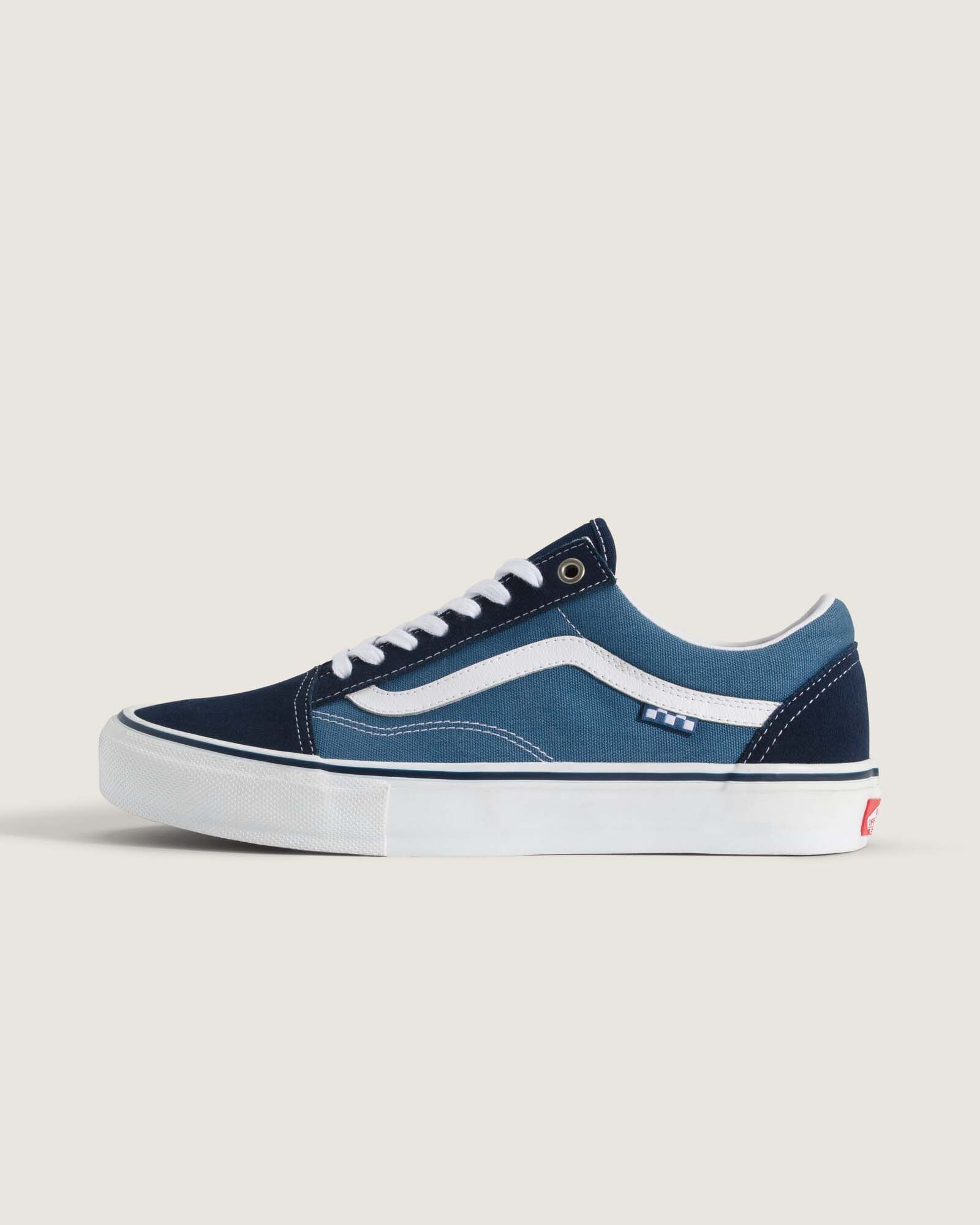 Vans Skate Old Skool ( Navy / White )/ スケボー シューズ