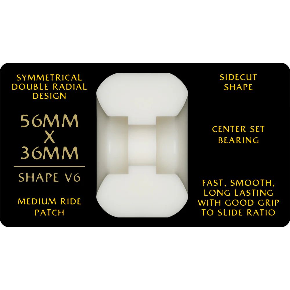 DRAGON FORMULA MIKE VALLELY V6 | 95A (ハイブリッド) 56x36MM | ナチュラル