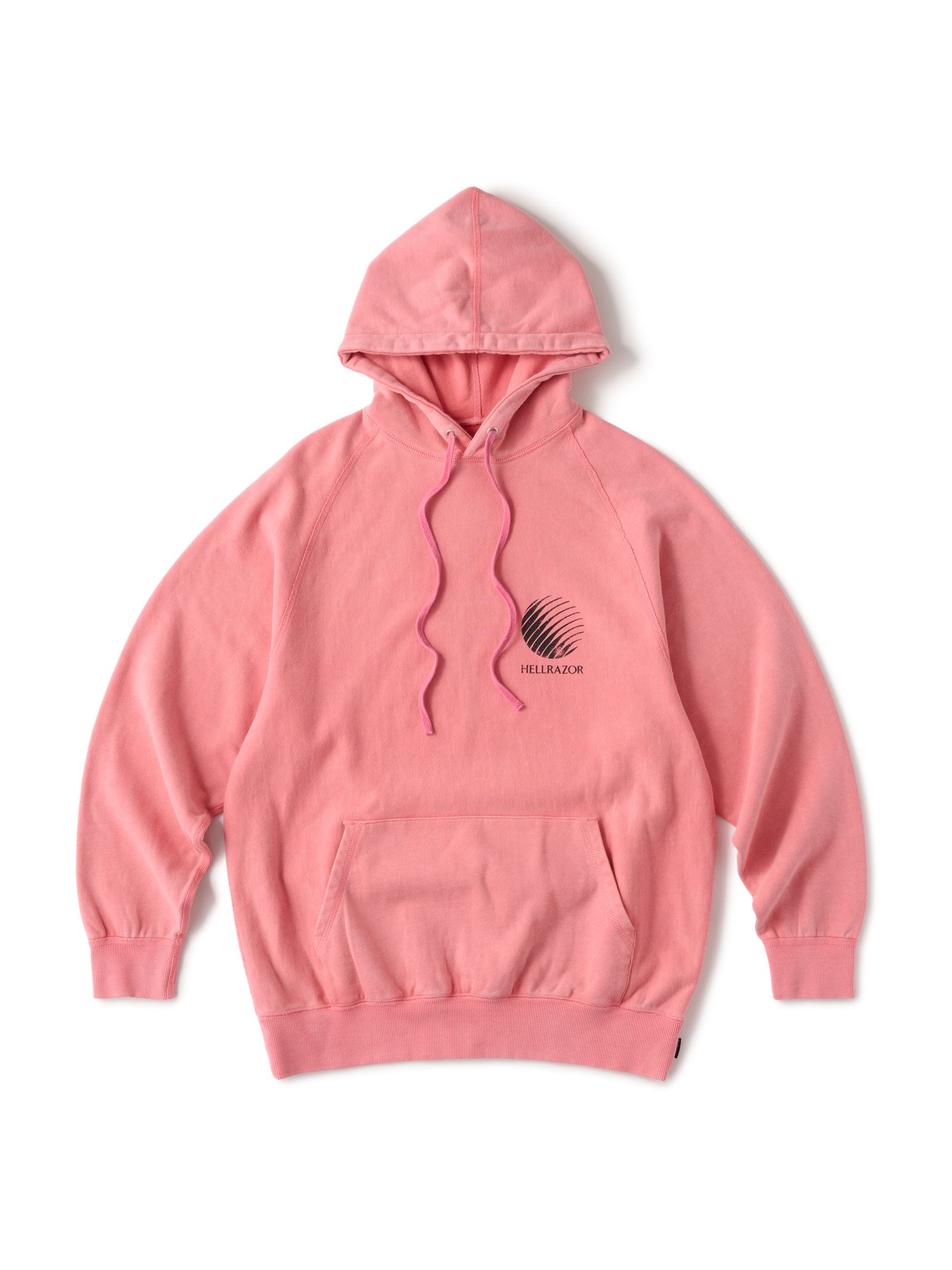 LOGO GARMENT DYE HOODIE - PINK DYE / パーカー フーディー