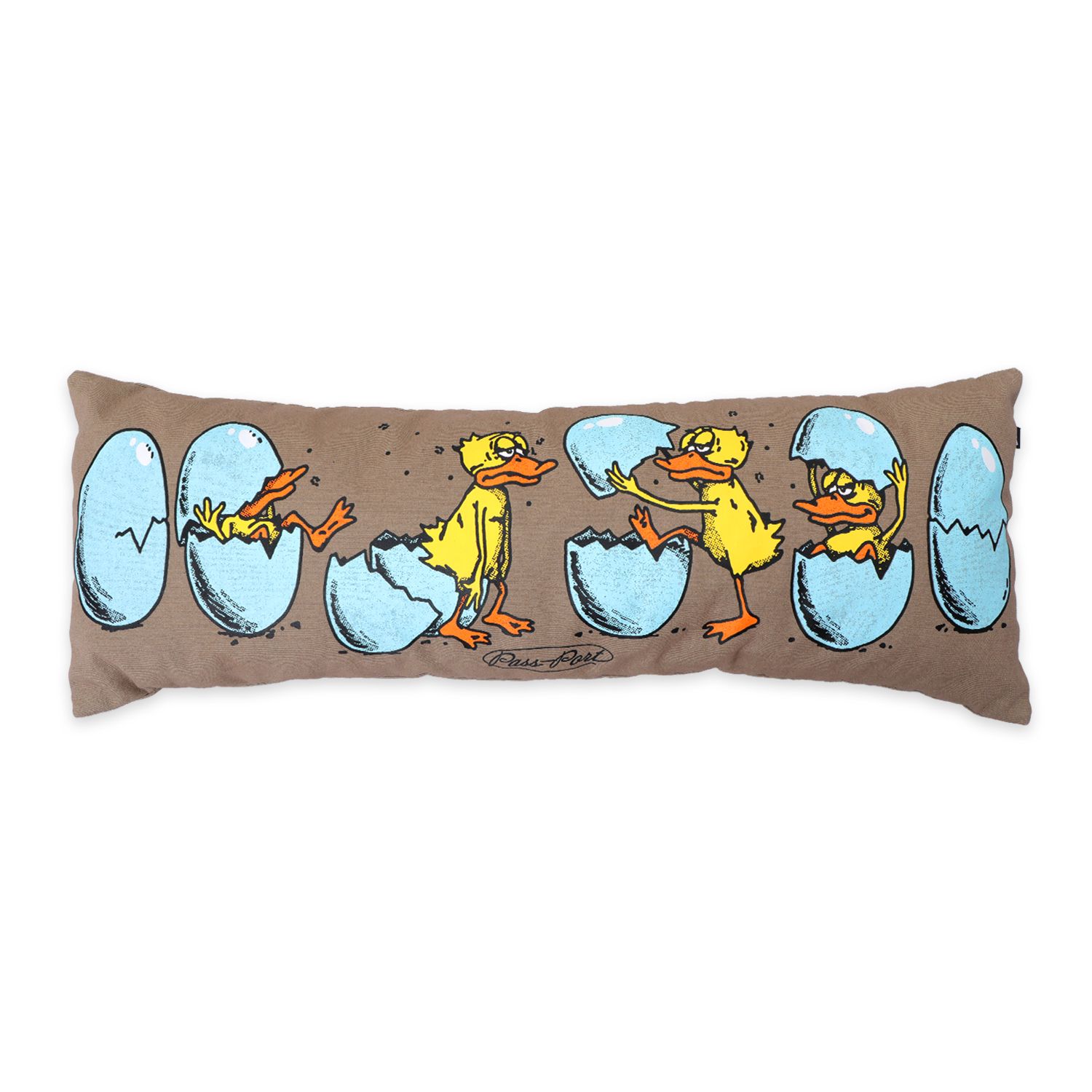 Born Tired Bolster Cushion - Taupe / クッション