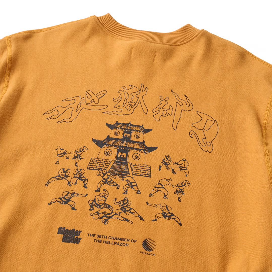 MASTER KILLER CREWNECK - MASTARD YELLOW / スウェット