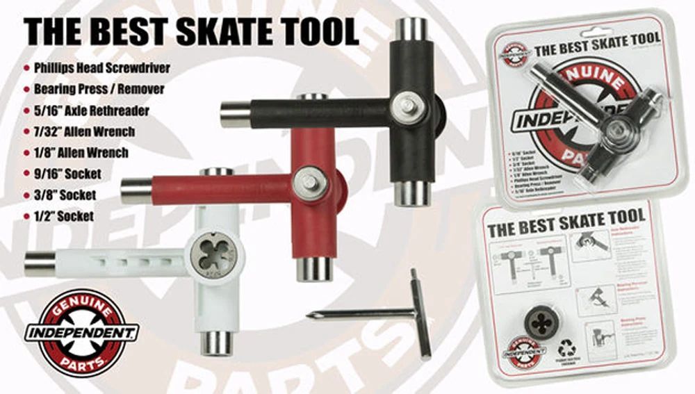 GENUINE PARTS BEST SKATE TOOL STANDARD RED | レッド | スケートツール