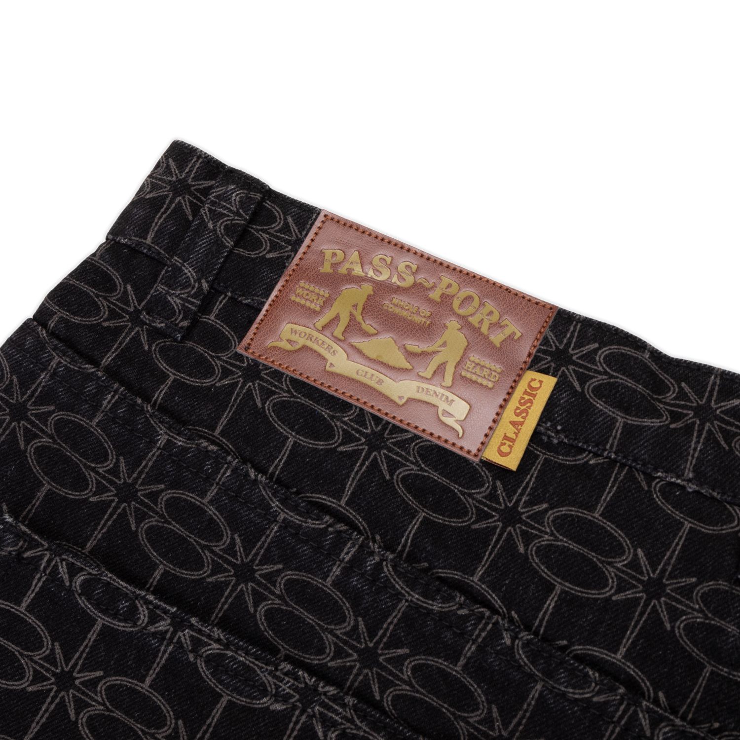 Soap Sparkle Workers Club Jean Washed Washed Black / デニム