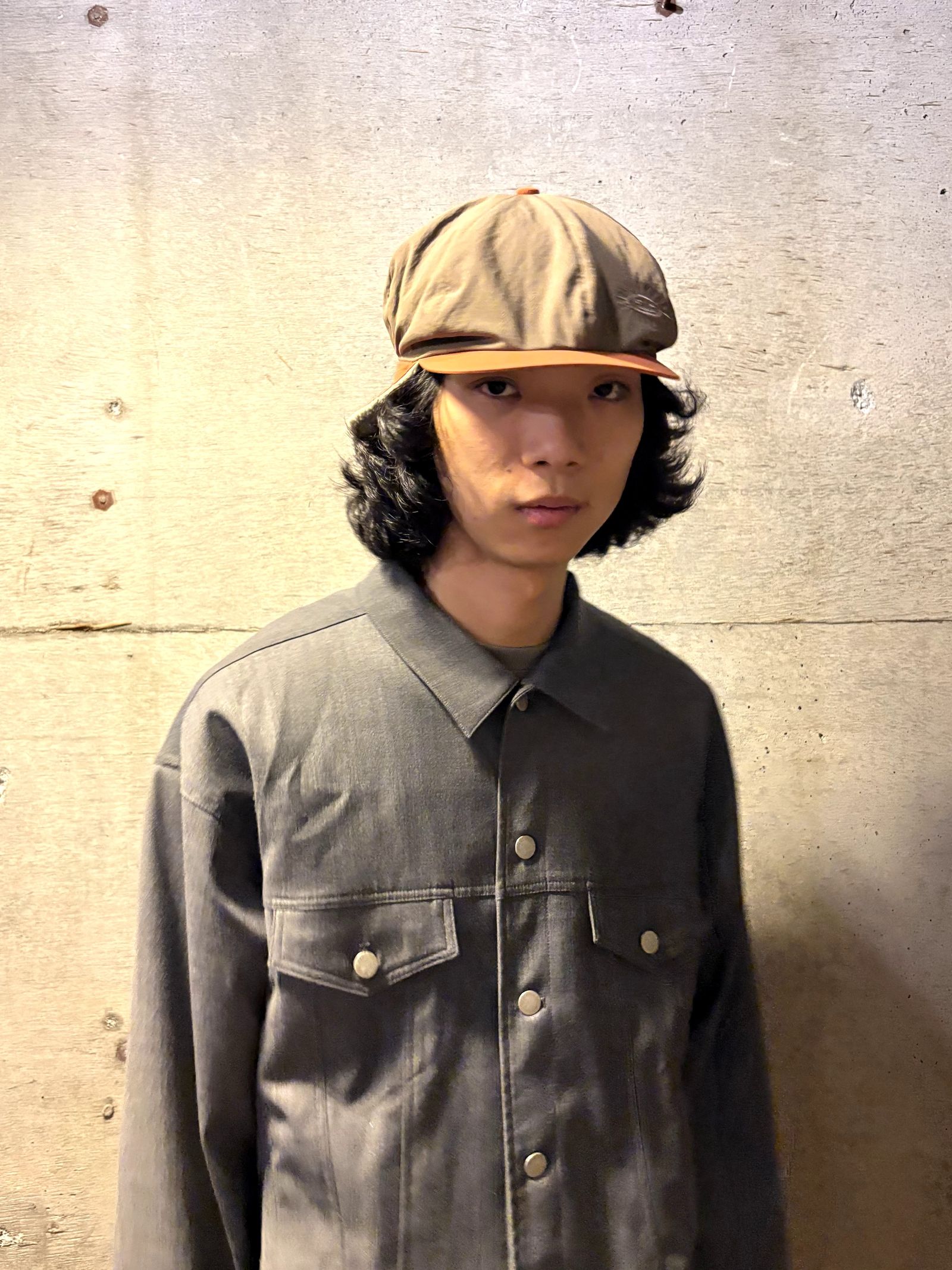 Daddy Casquette Nuts Orange  / キャスケット