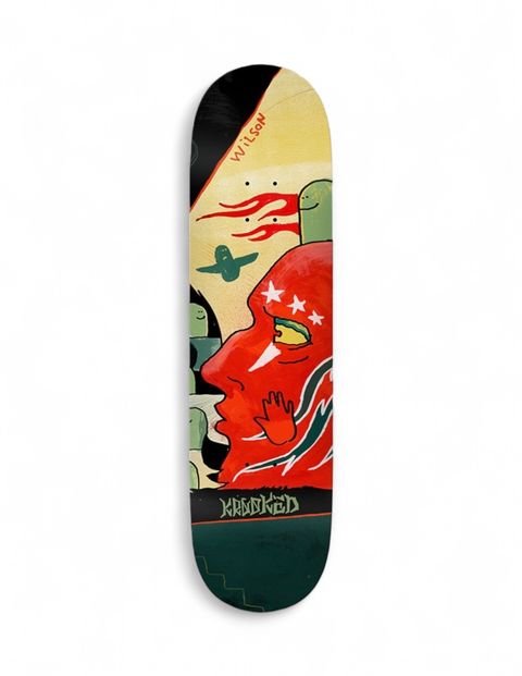 Krooked Three Star Wilson 8.5 / スケボーデッキ