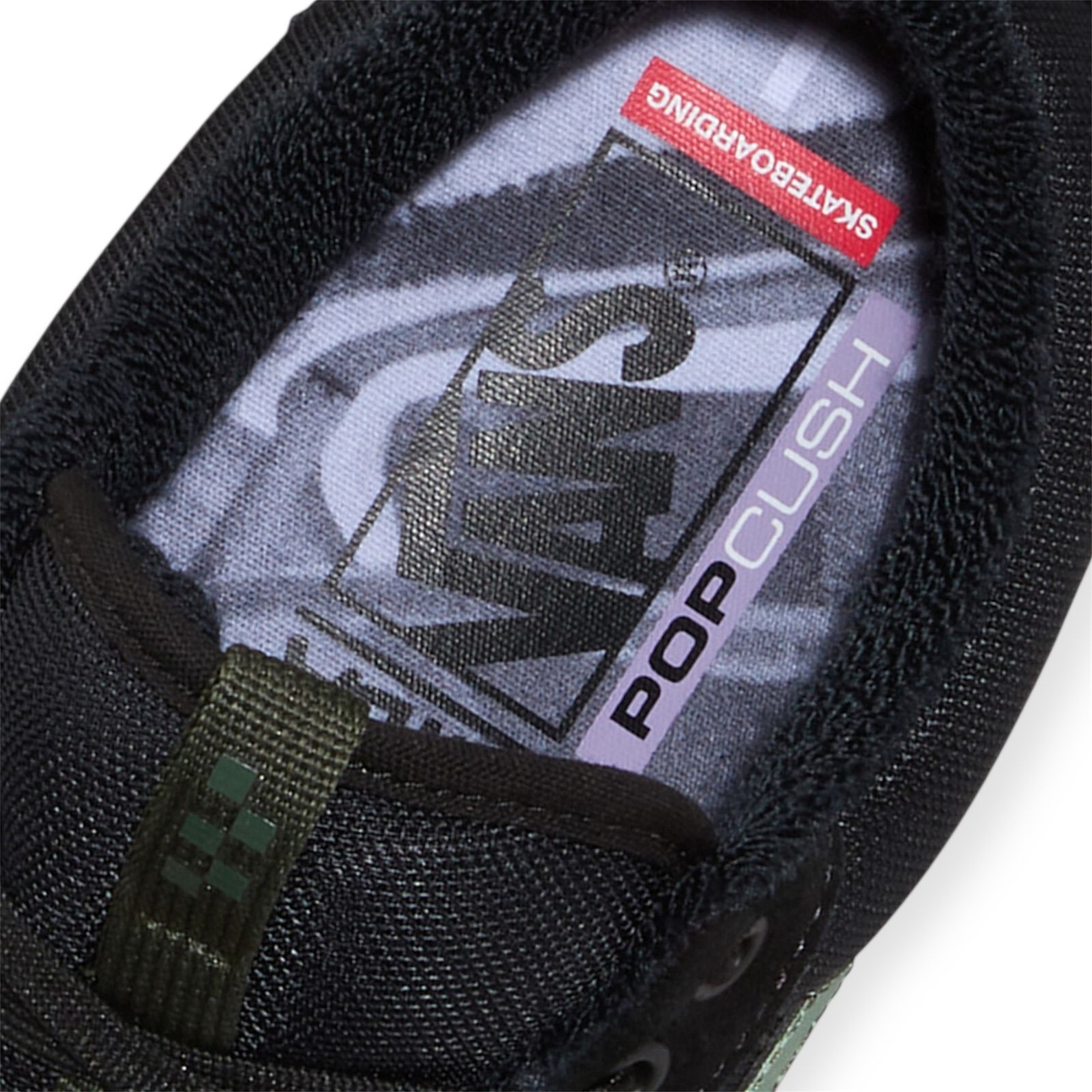 VANS SKATE OLD SKOOL 36+ Atiba black/dark green / シューズ