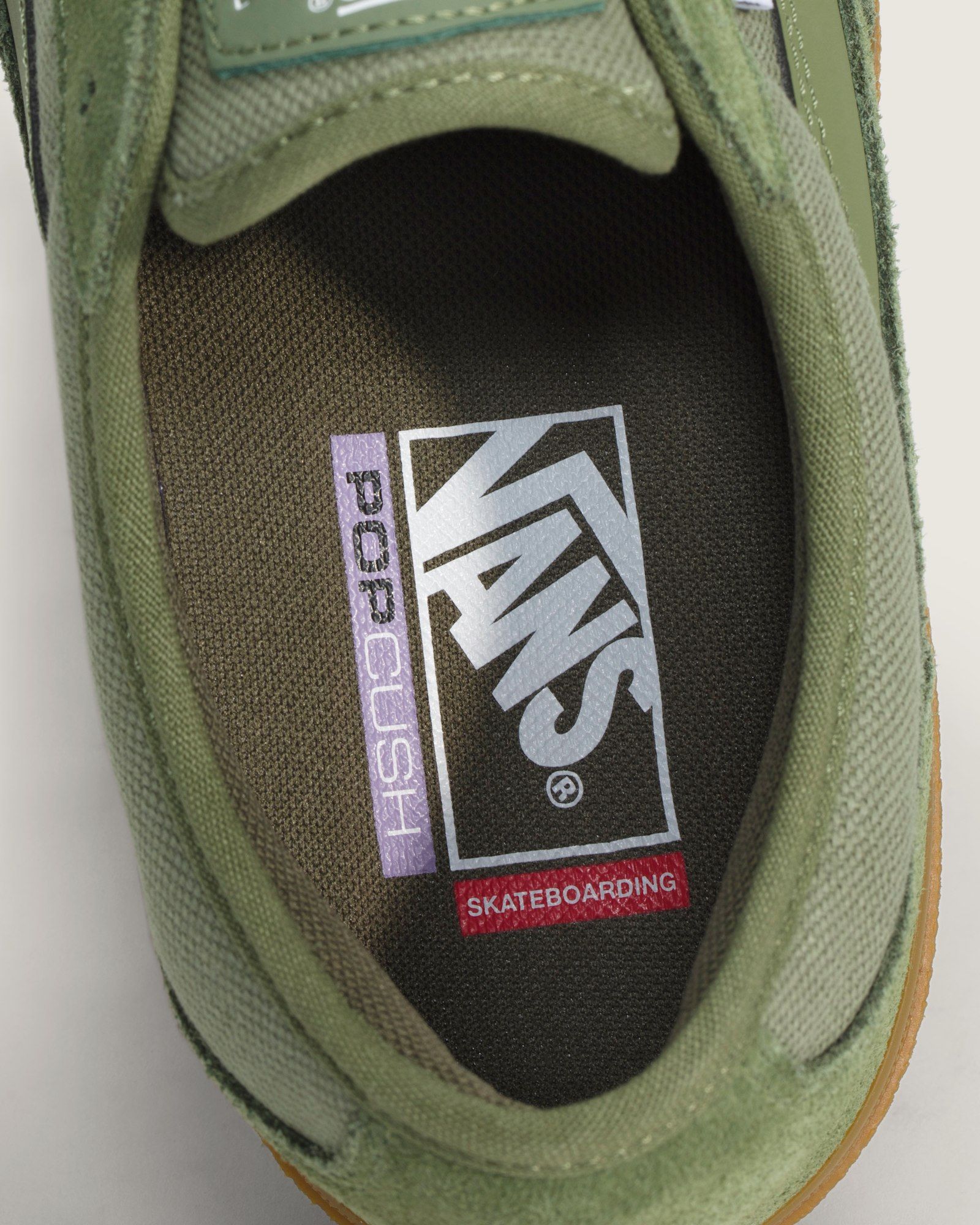 Skate Curren Caples Shoe ( CREPE GREEN / GUM ) / シューズ