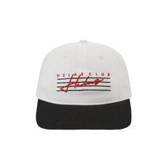 GUITARE CAP WHITE/BLACK / キャップ
