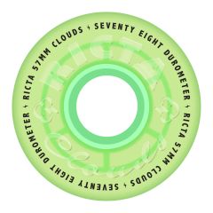 CLOUDS TRANSPARENT GRNGITD | 78A (ソフト) 57MM | グリーン