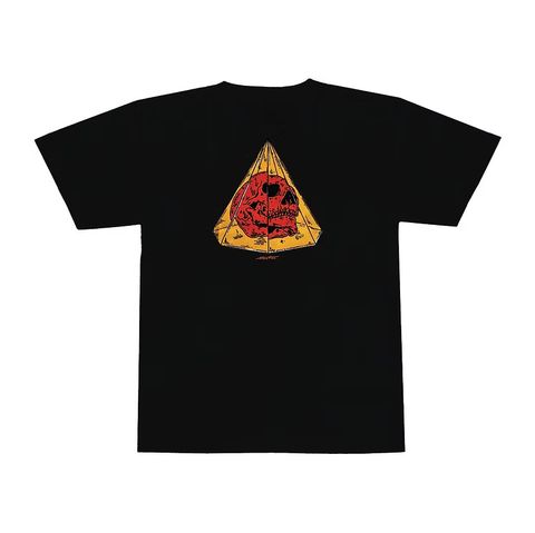 HIROTTON × TIMESCAN CRYSTAL SKULL TEE (BLACK) / Tシャツ
