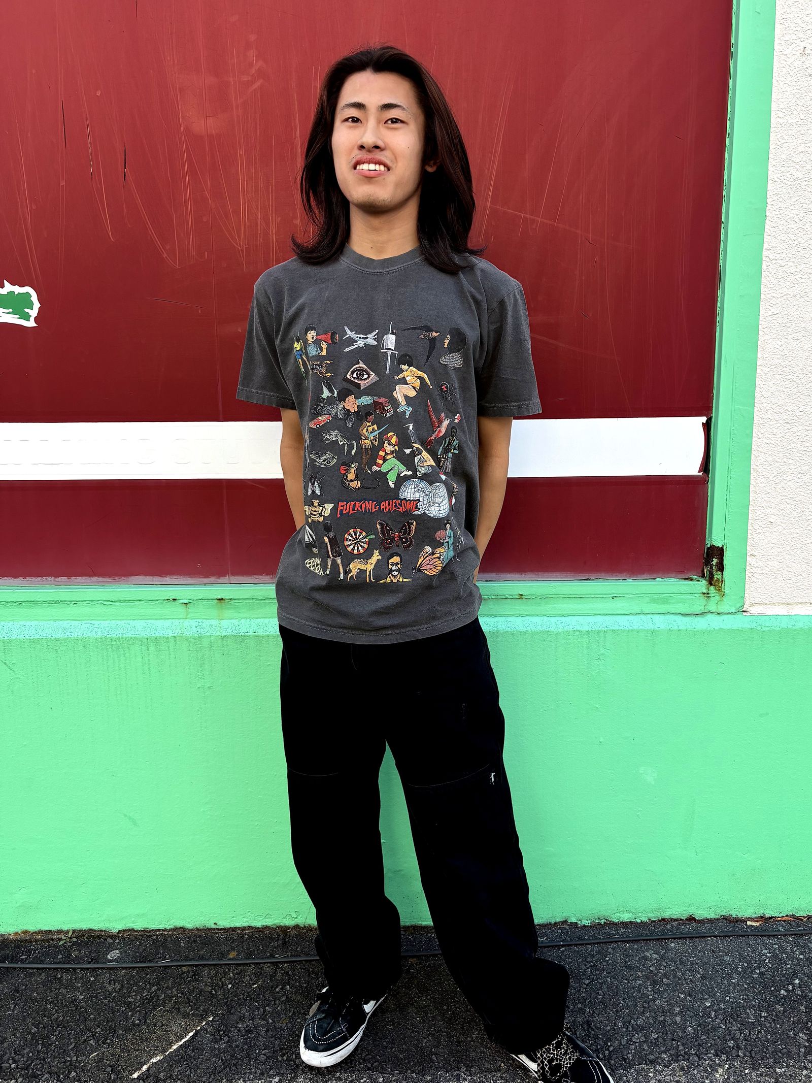 Yes this is my preferred reality ( ya dumb bitch ) Tee (Pepper)/ Tシャツ