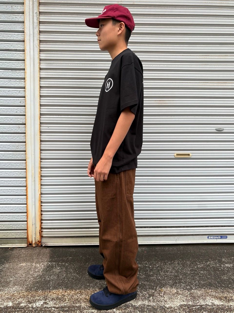 BAGGIE DENIM PANTS BROWN / デニムパンツ