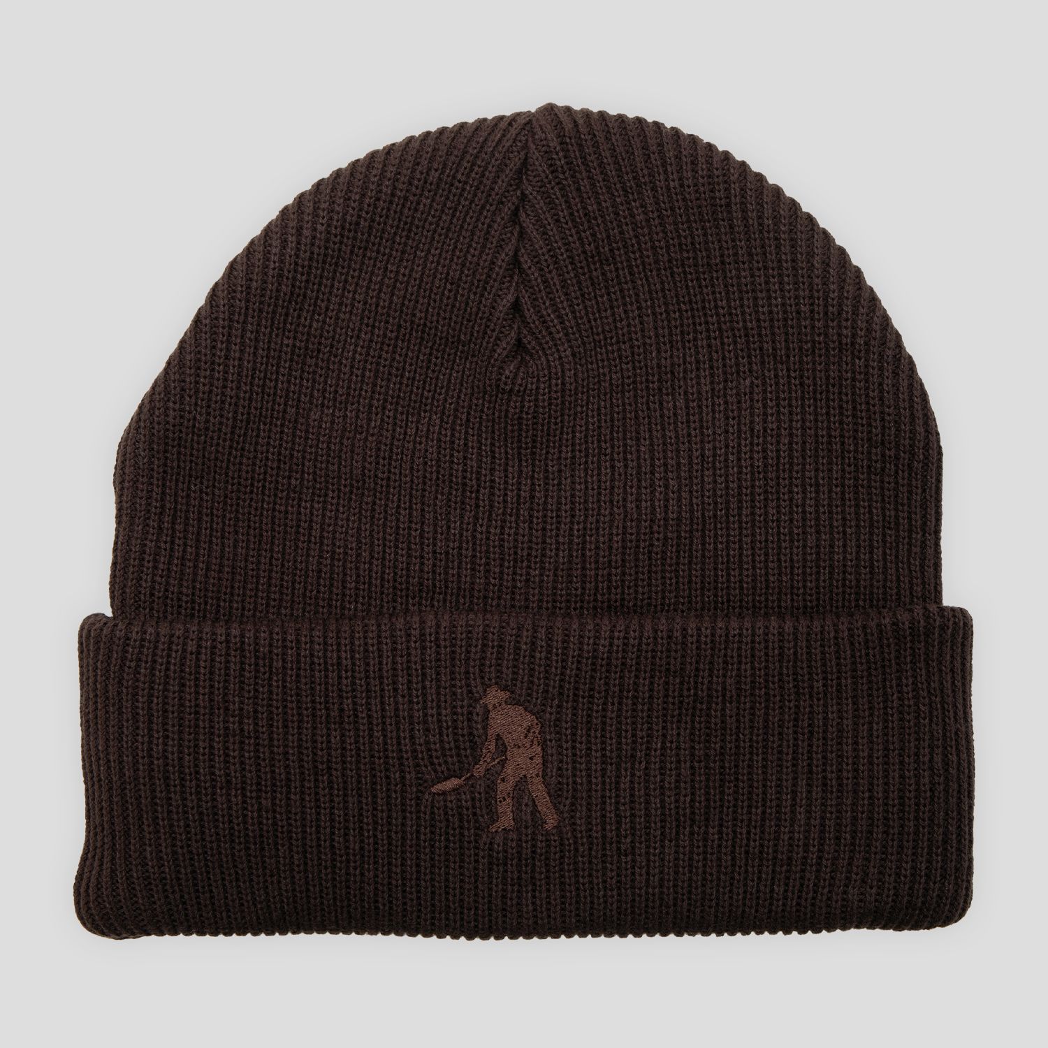 Solid Cotton Beanie Bark / ビーニー