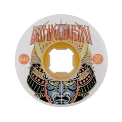 54mm ERICK WINKOWSKI SAMURAI DOUBLE DURO WHITE CHUBBIES 99A/95A SKATEBOARD WHEELS | ホワイト