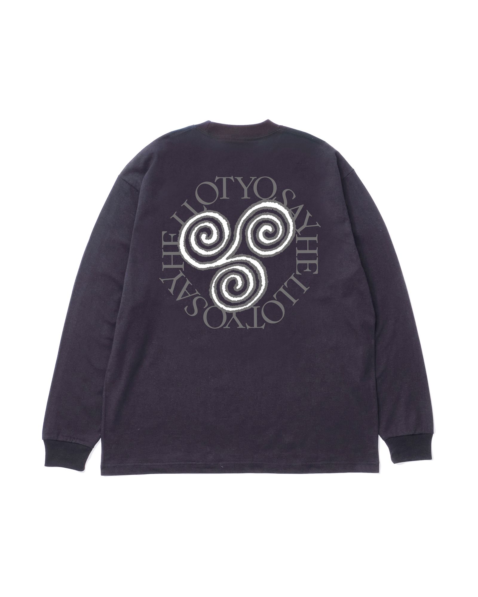 Pigment Slap Logo LS Tee / 長袖シャツ