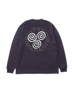 Pigment Slap Logo LS Tee / 長袖シャツ