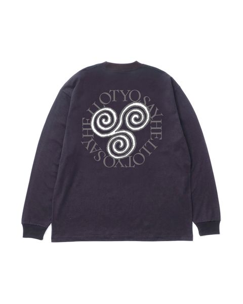 Pigment Slap Logo LS Tee / 長袖シャツ