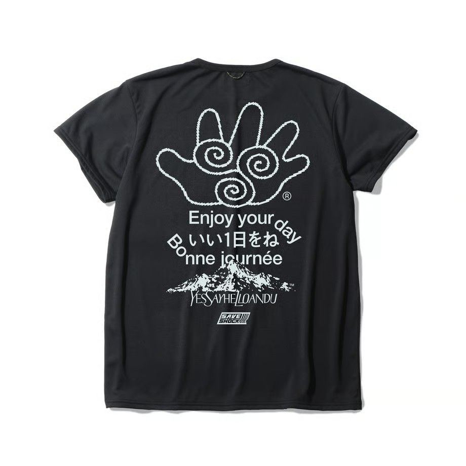 Konnichiwa S/S Tee / Tシャツ (Black)