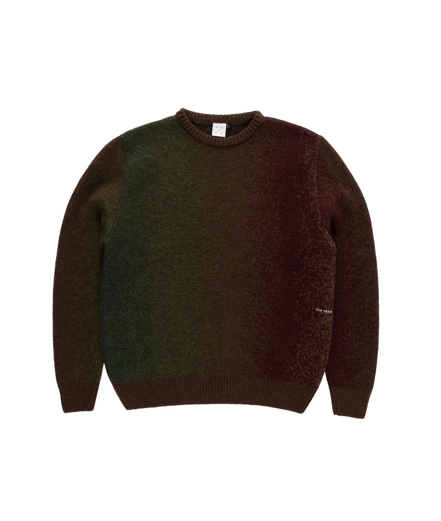 Pop Mohair Striped Knitted Crewneck Multicolour / セーター