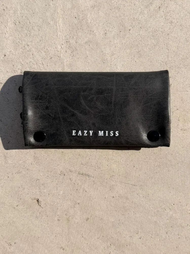CIGARETTE POUCH ( Leather Black ) / シャグケース タバコケース