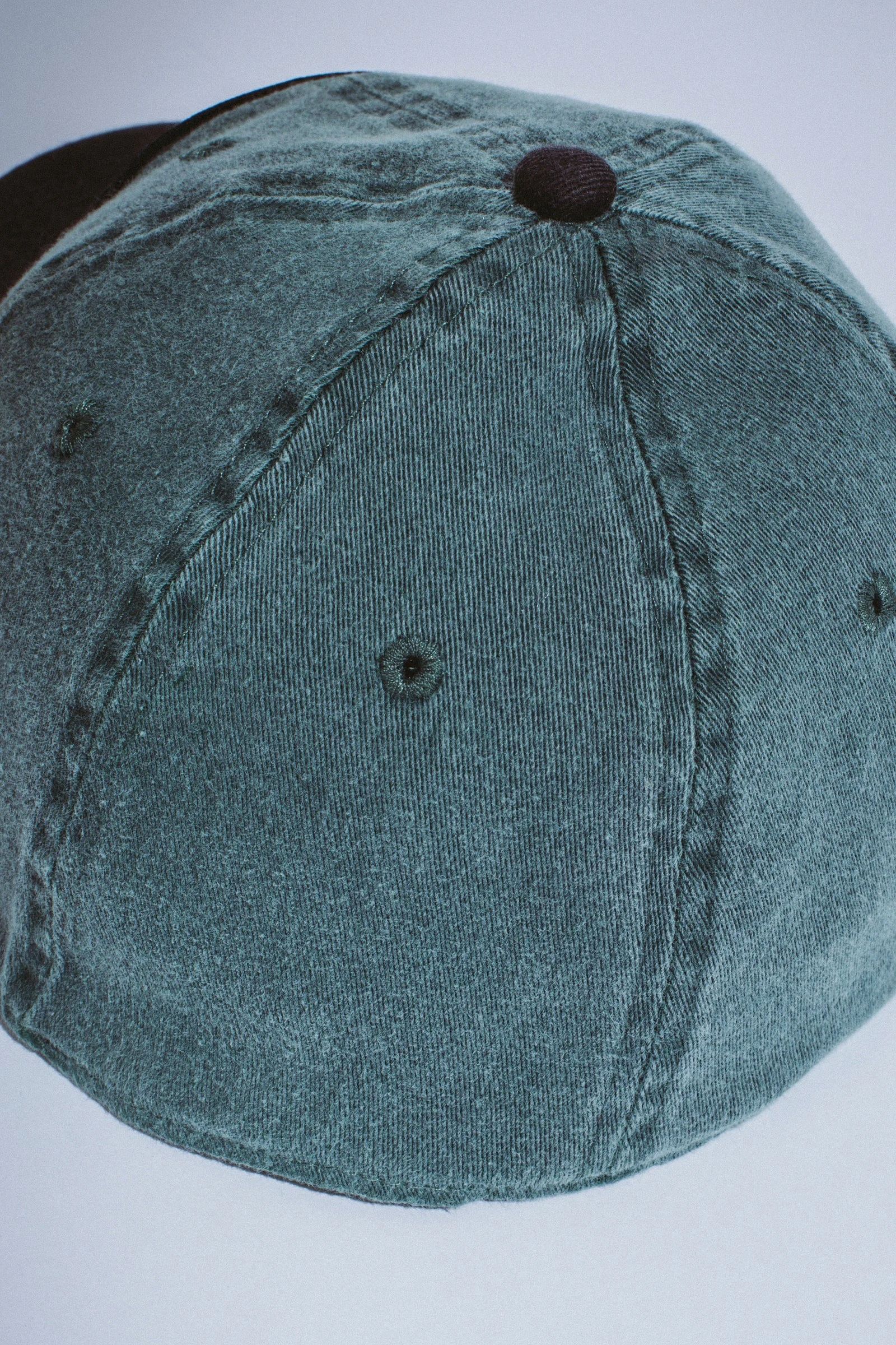 FUCKING AWESOME Three Spiral Edge Stitch Six Panel Hat Grey / Olive / キャップ